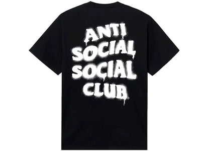 Anti Social Social Club Burn It Down Tee Black - product view 2