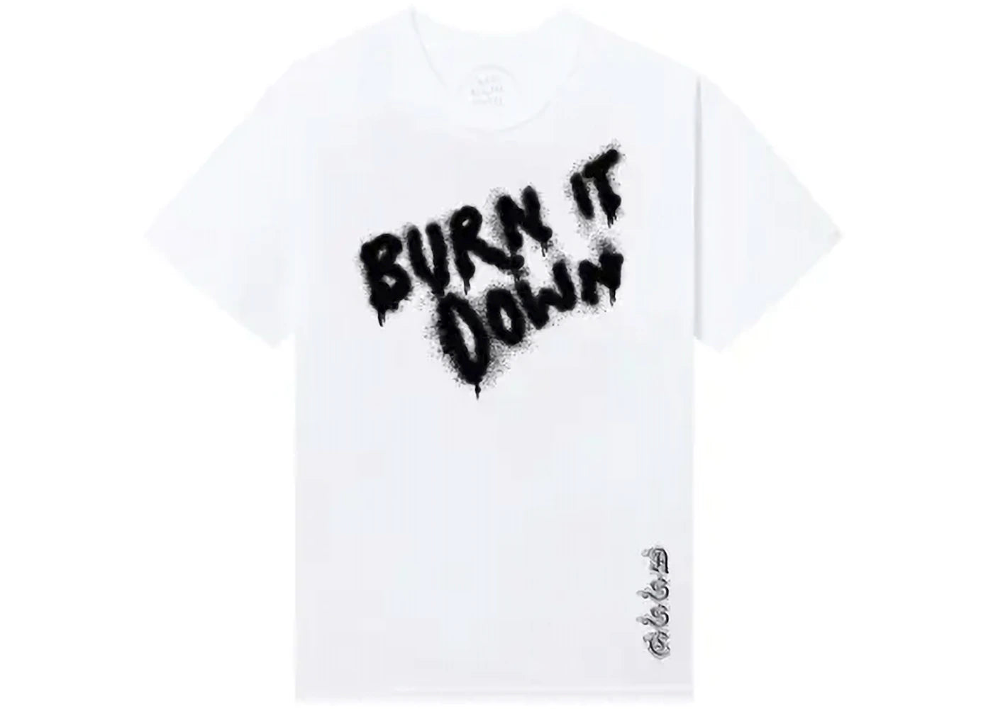 Anti Social Social Club Burn It Down Tee White