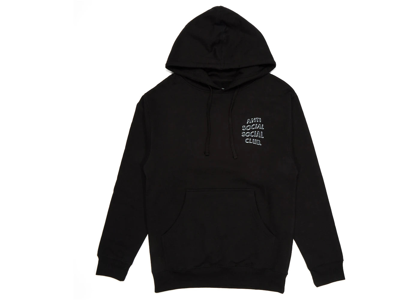 Anti Social Social Club Burnout Hoodie Black - vue secondaire A