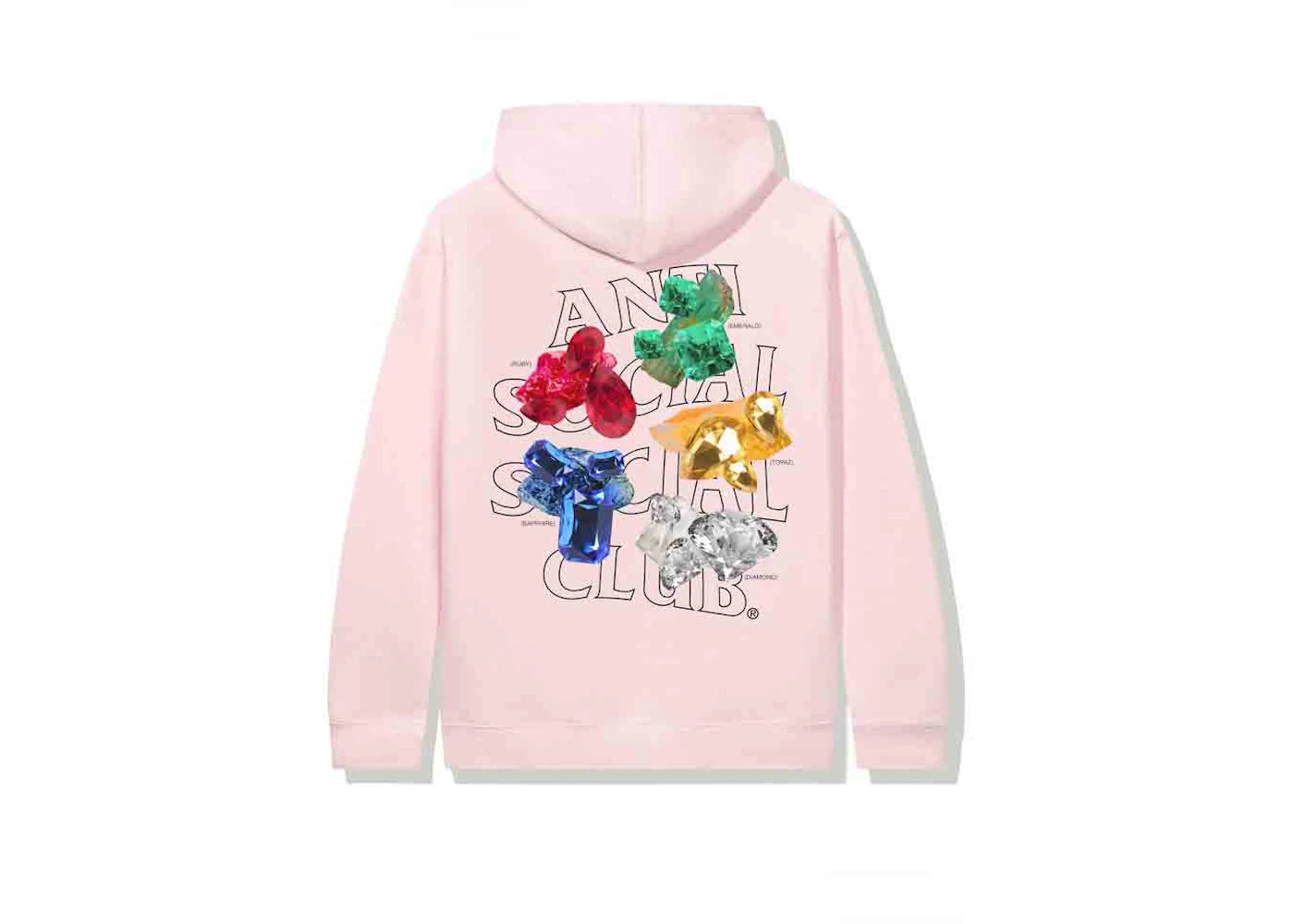 Anti Social Social Club Bussin Hoodie Pink - vue secondaire A