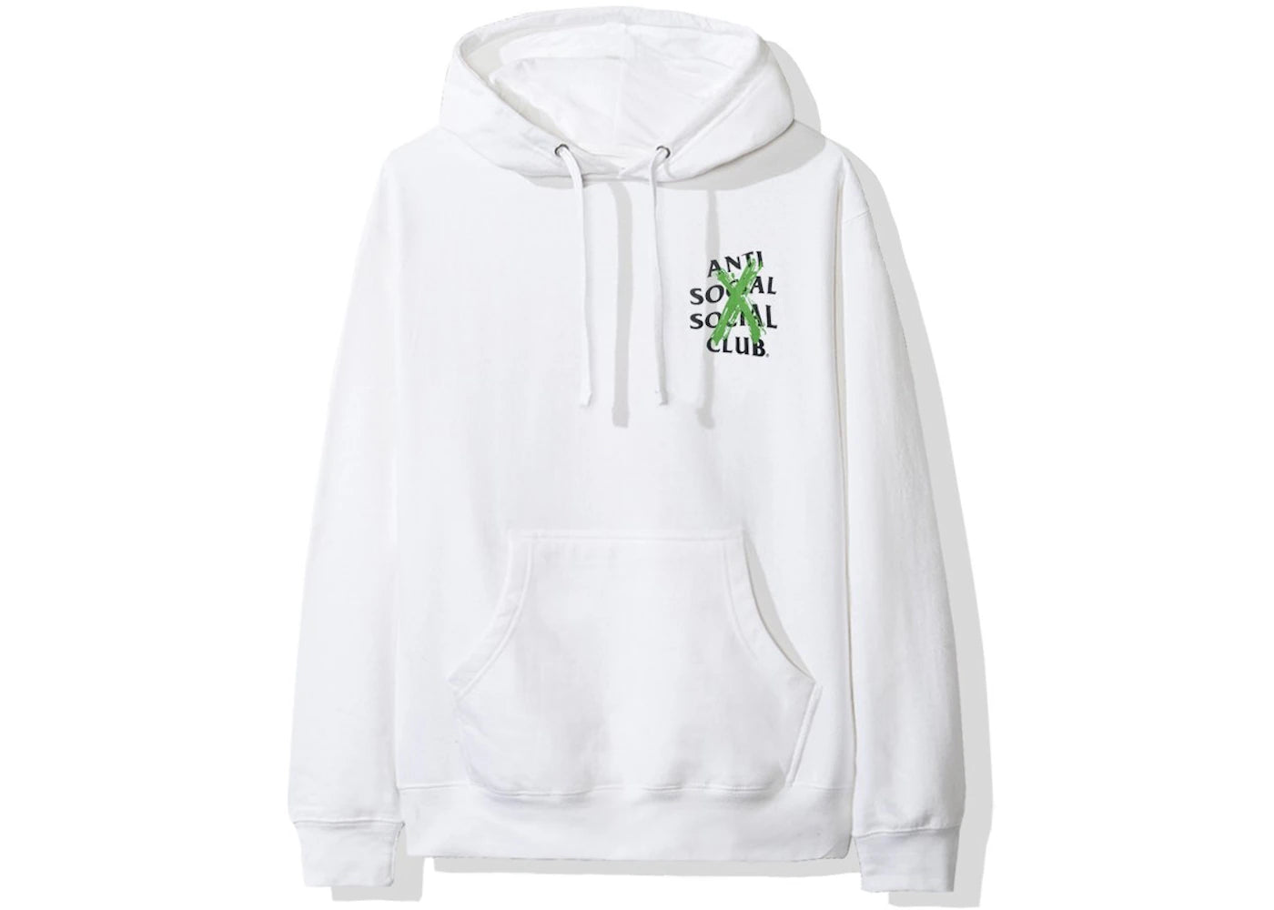 Anti Social Social Club Cancelled Remix Hoodie (FW19) White - vue secondaire B