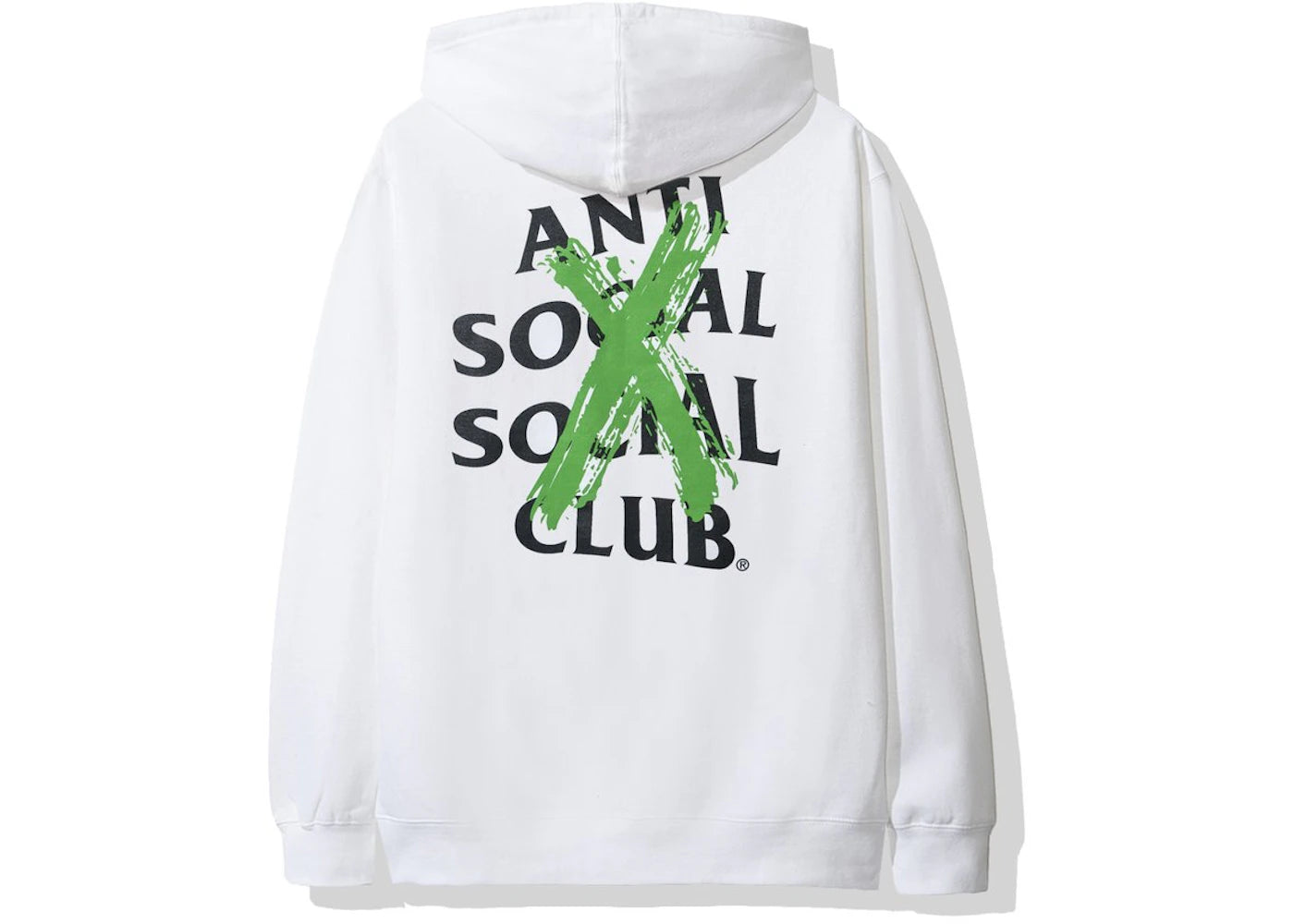 Anti Social Social Club Cancelled Remix Hoodie (FW19) White - vue secondaire A