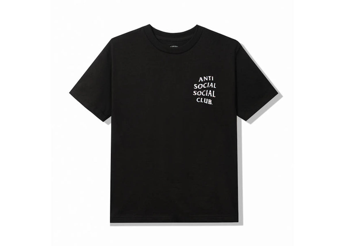 Anti Social Social Club Case Study Flag T-shirt Black - vue secondaire B
