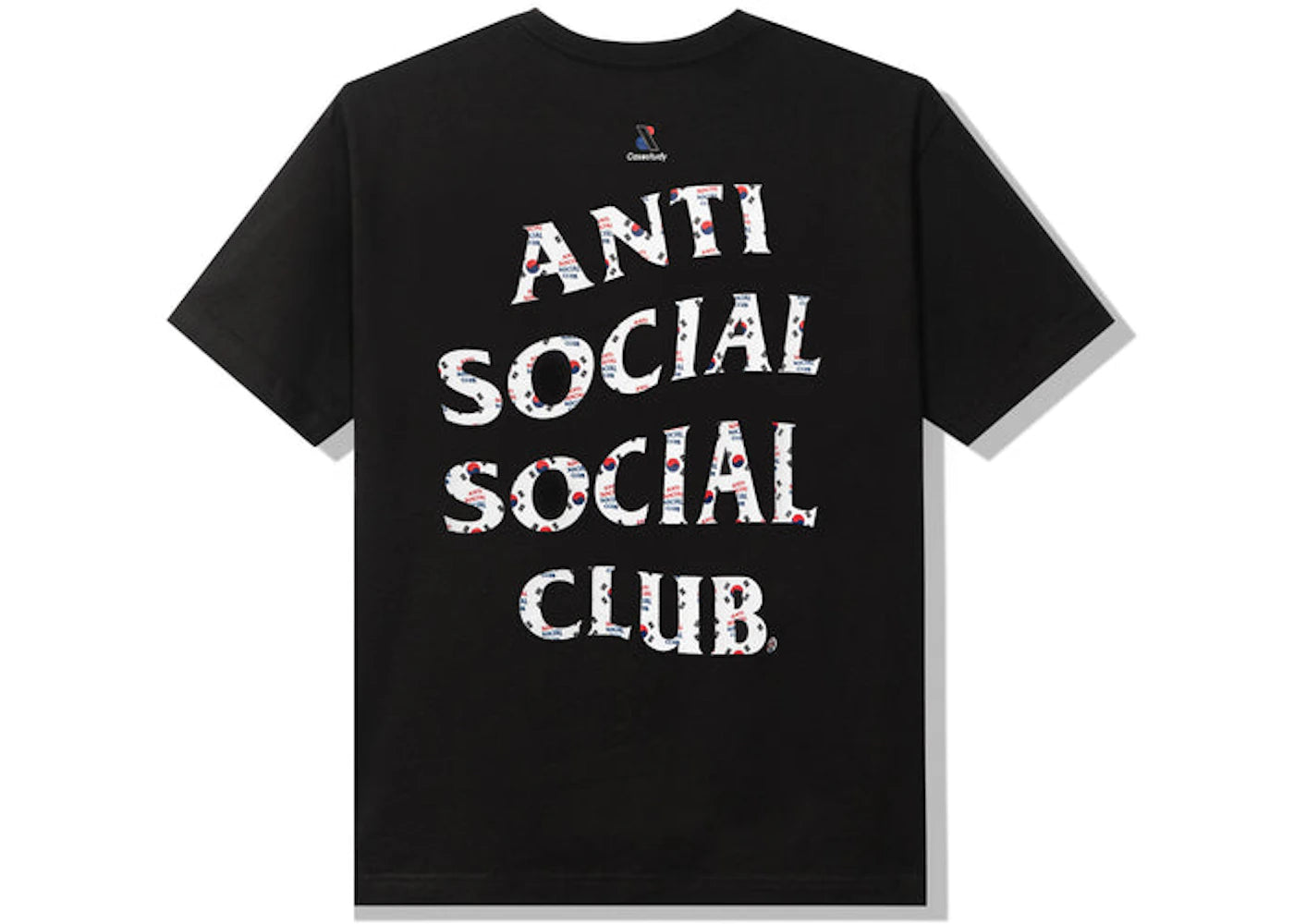 Anti Social Social Club Case Study Flag T-shirt Black - vue secondaire A