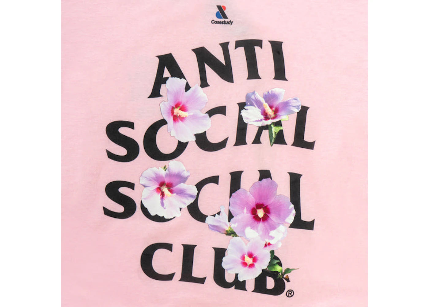 Anti Social Social Club Case Study Mugunghwa T-shirt Pink - vue secondaire B