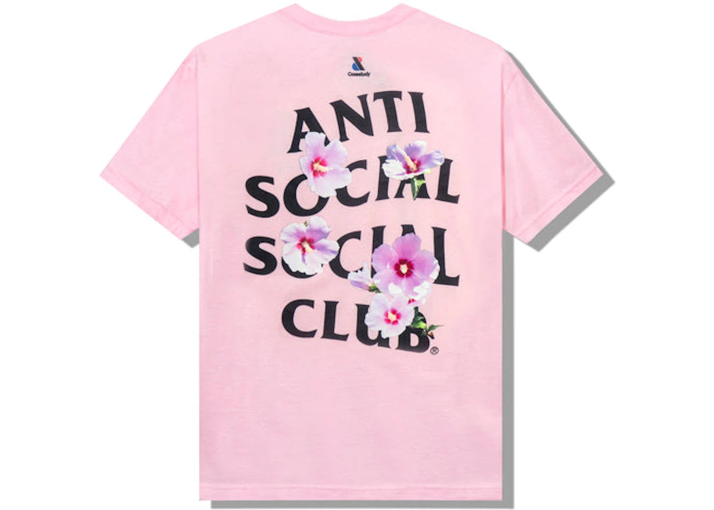 Anti Social Social Club Case Study Mugunghwa T-shirt Pink - vue secondaire A