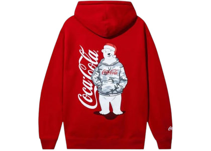 Anti Social Social Club Coca-Cola PB Hoodie Red - authentic Anti Social Social Club apparel