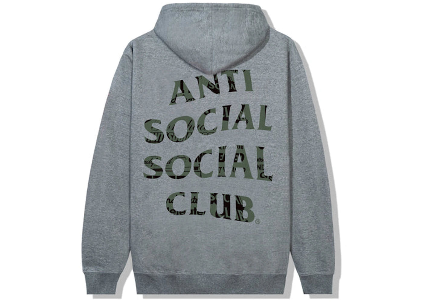 Anti Social Social Club Don Dada Hoodie Heather Grey - vue secondaire B