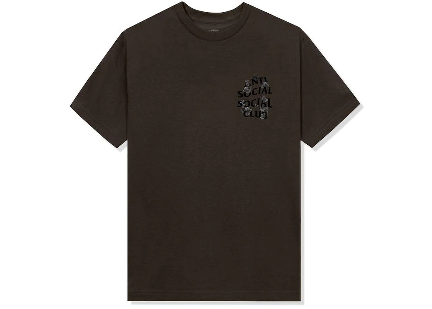 Anti Social Social Club Dramatic Tee Brown - vue secondaire B