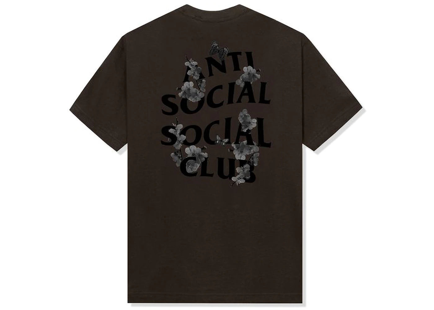 Anti Social Social Club Dramatic Tee Brown - vue secondaire A