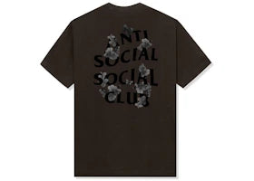Anti Social Social Club Dramatic Tee Brown - vue 360