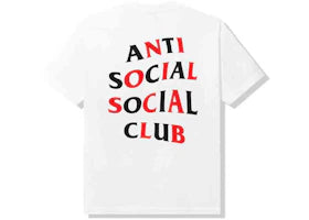 Anti Social Social Club Enrolled Tee White - vue 360