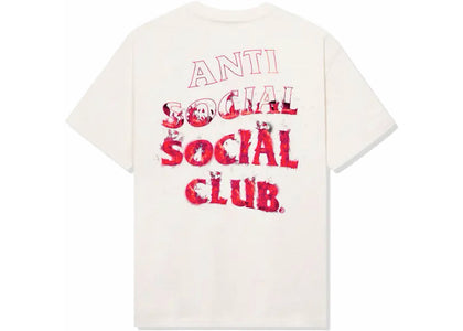 Anti Social Social Club Fire Inside Tee Natural - product view 2