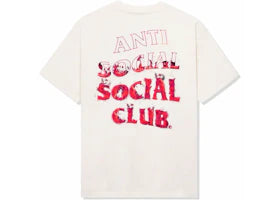 Anti Social Social Club Fire Inside Tee Natural