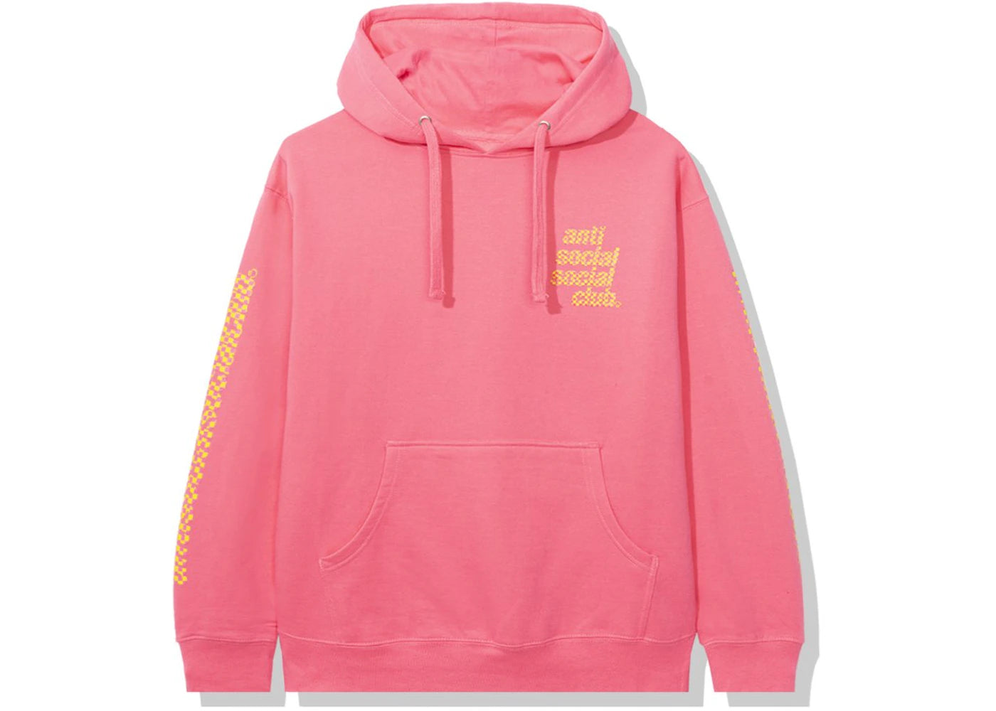 Anti Social Social Club Food Court Hoodie Pink - vue secondaire B