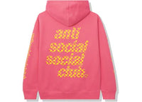 Anti Social Social Club Food Court Hoodie Pink