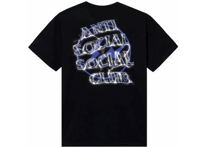Anti Social Social Club Fragment Bolt Tee Black/Navy - product view 2