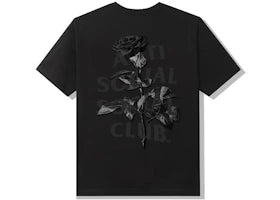 Anti Social Social Club Hell O Rose T-shirt Black