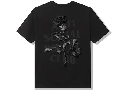 Anti Social Social Club Hell O Rose T-shirt Black - apparel view 2