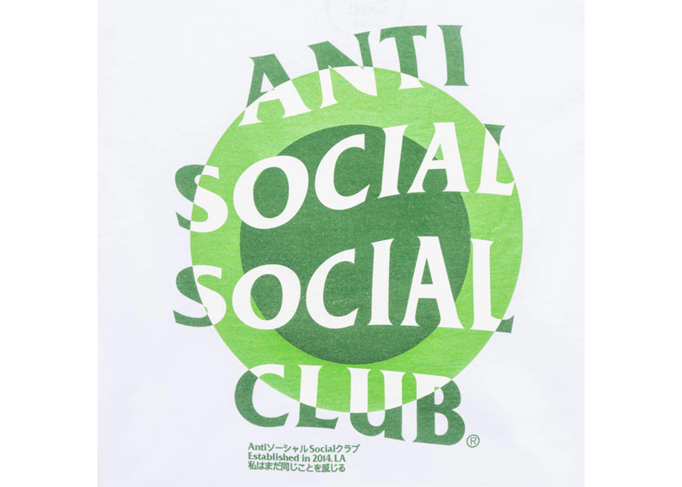 Anti Social Social Club Impatient T-shirt White - vue secondaire B