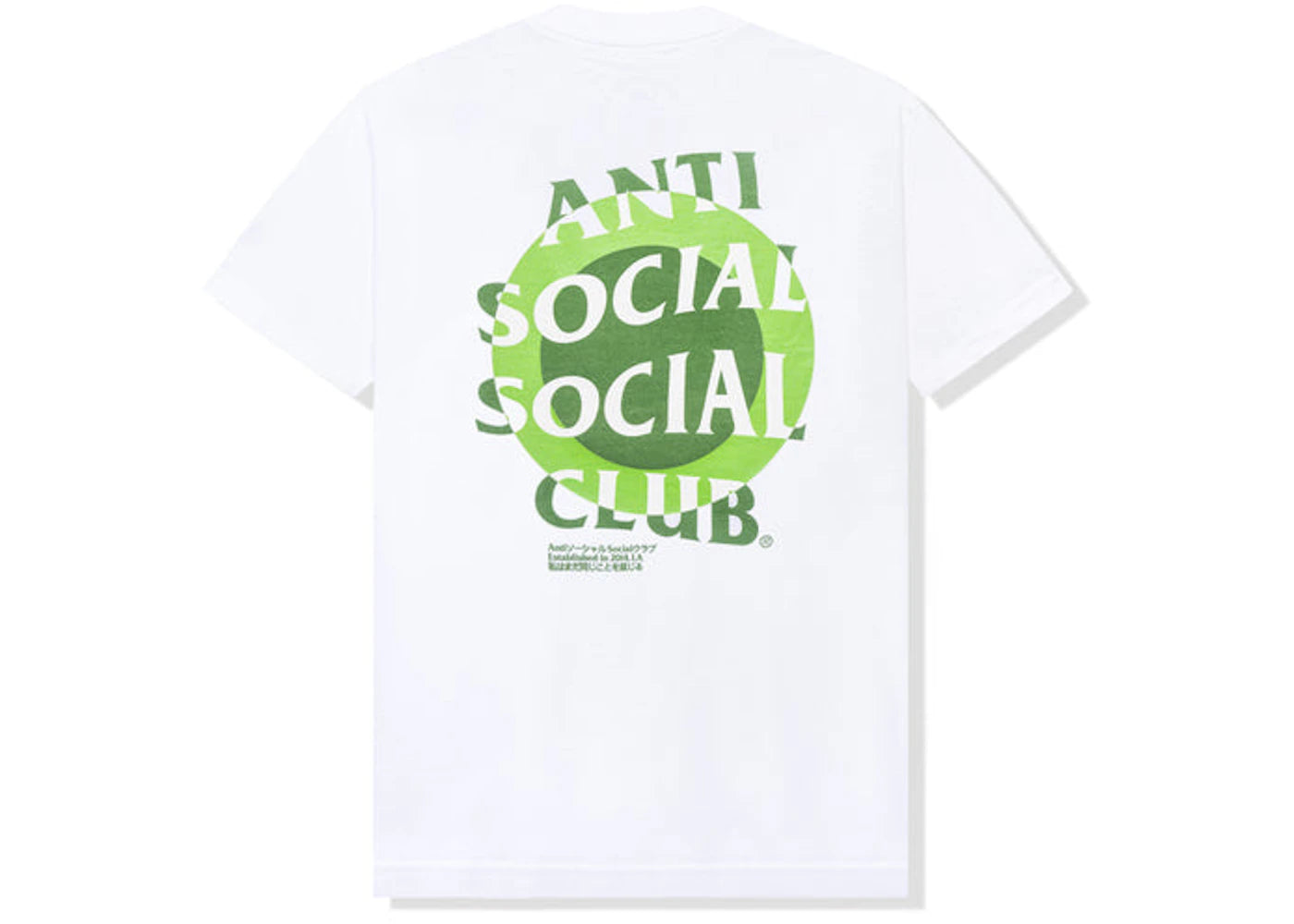 Anti Social Social Club Impatient T-shirt White - vue secondaire A
