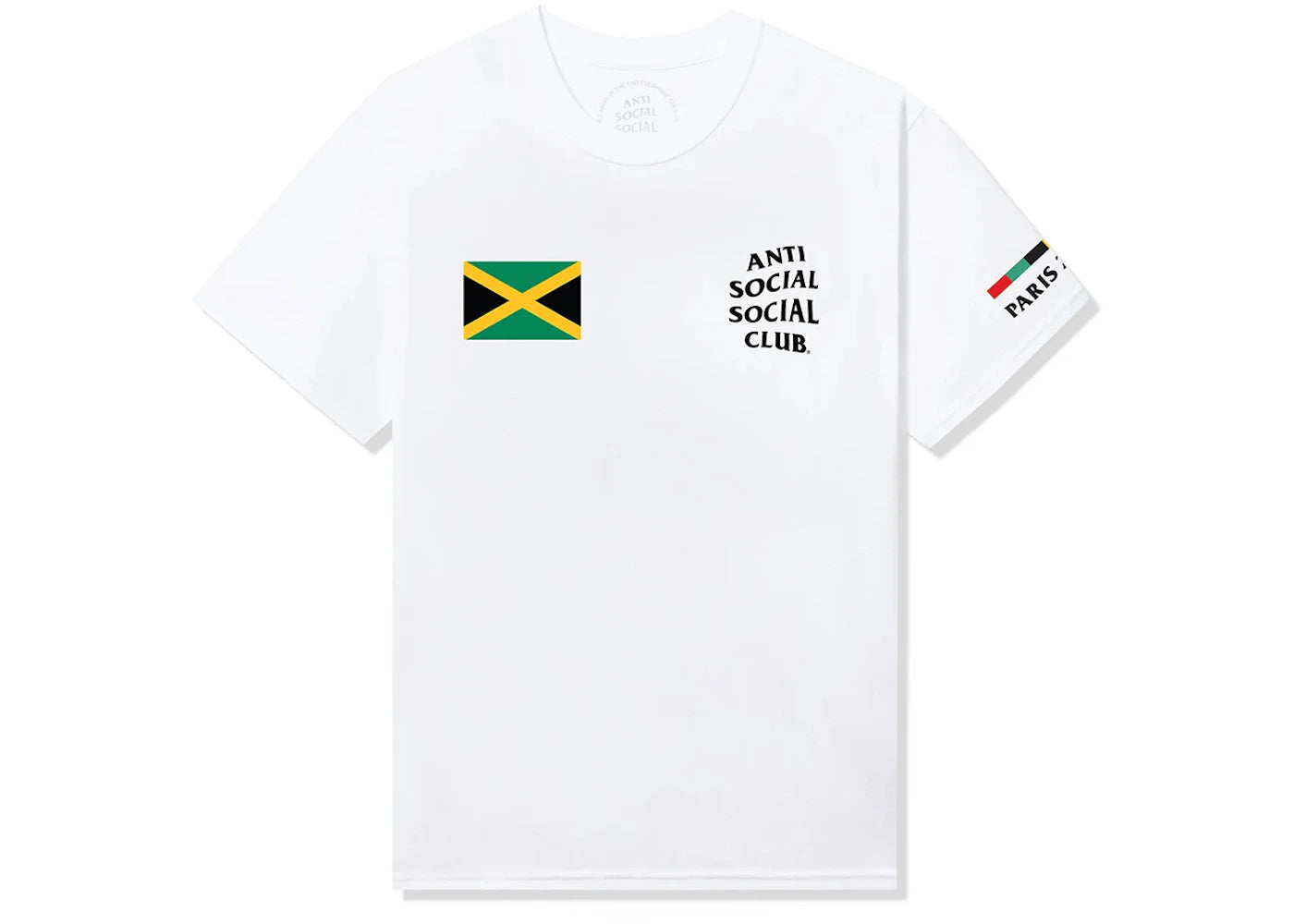 Anti Social Social Club Jamaica Tee White - vue secondaire B