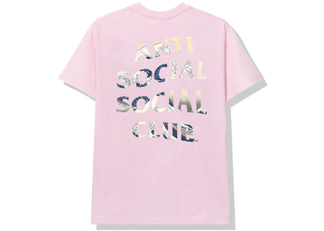 Anti Social Social Club (Japan Only) 4 Car Pile-Up Tonkotsu Logo Tee Pink