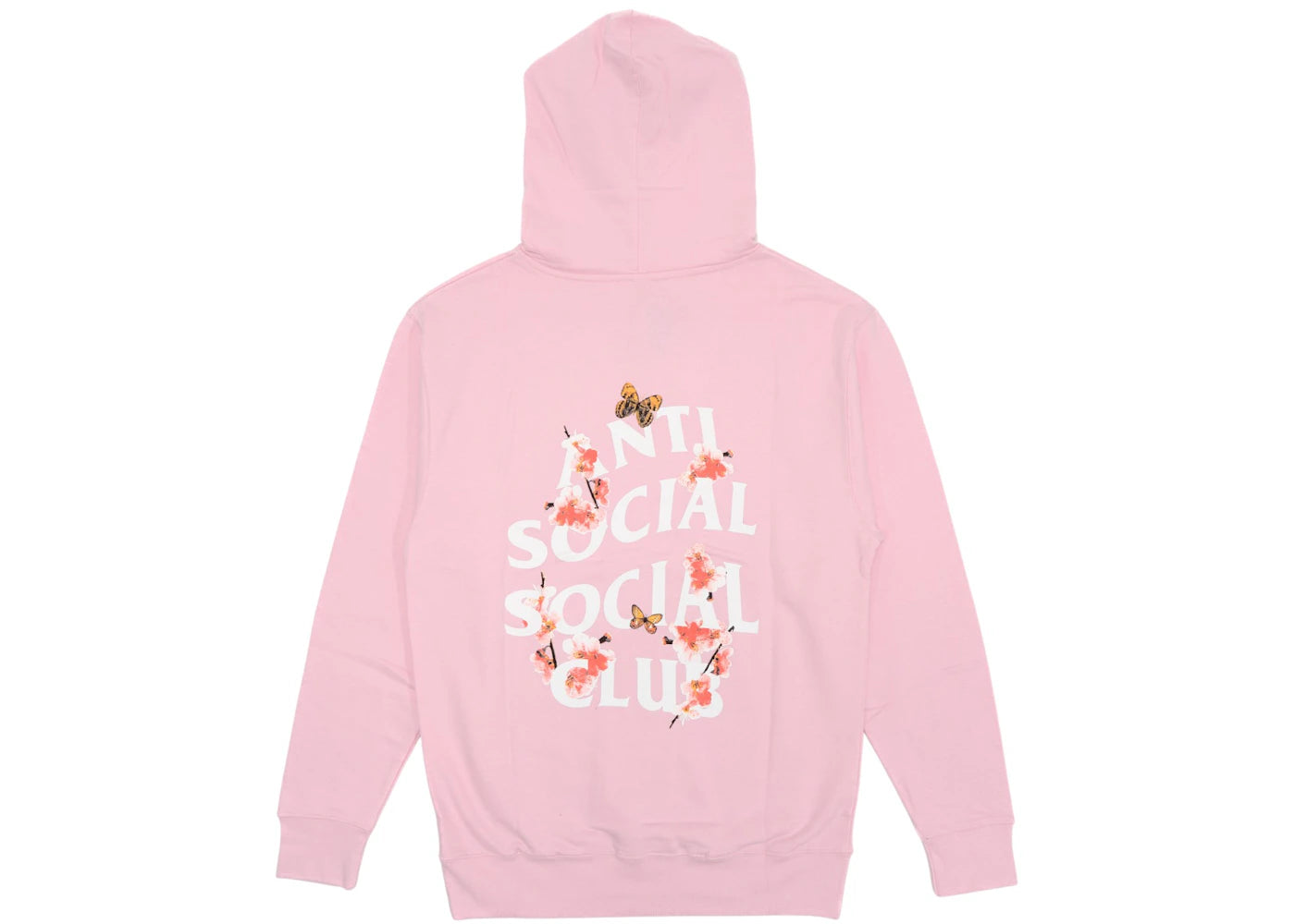 Anti Social Social Club Kkoch Hoodie Pink - vue secondaire B