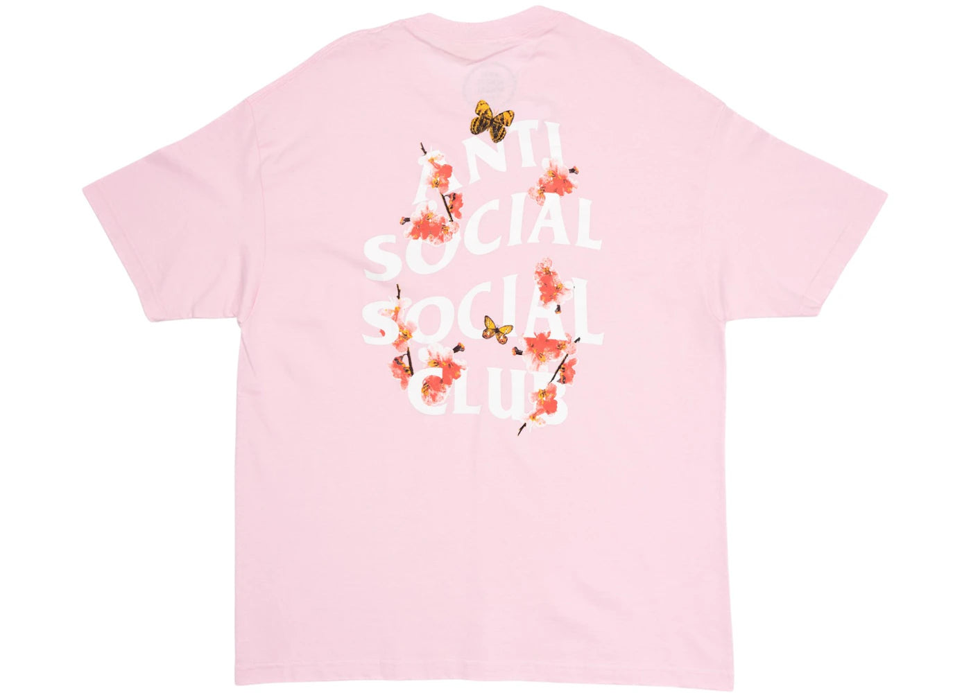 Anti Social Social Club Kkoch T-shirt Pink - vue secondaire B