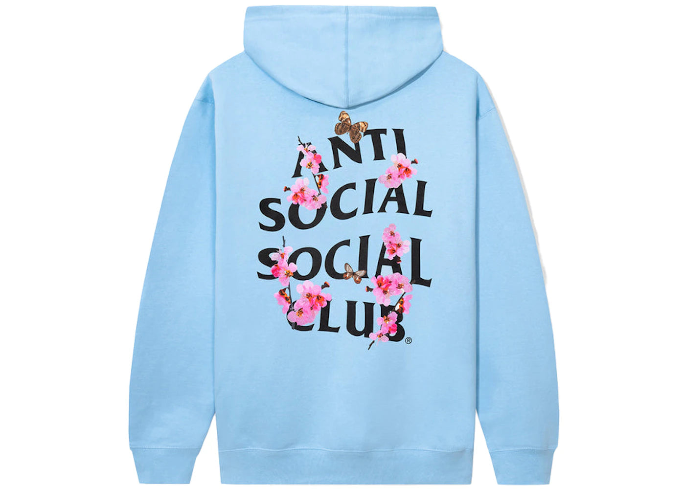 Anti Social Social Club Kkoch Hoodie Blue - vue secondaire A