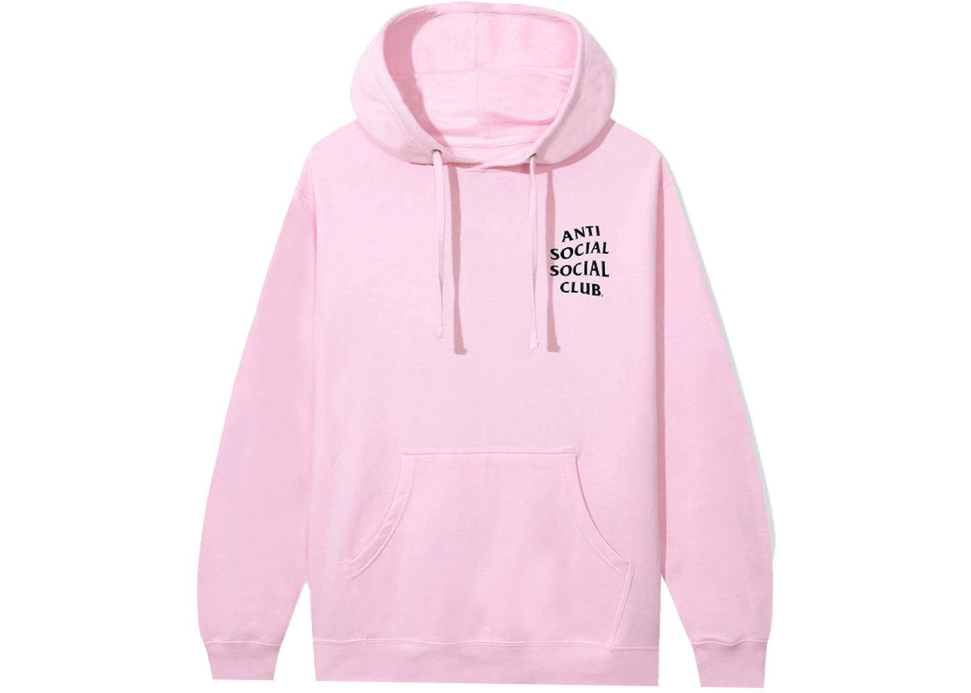 Anti Social Social Club Kkotch Hoodie Pink - vue secondaire B