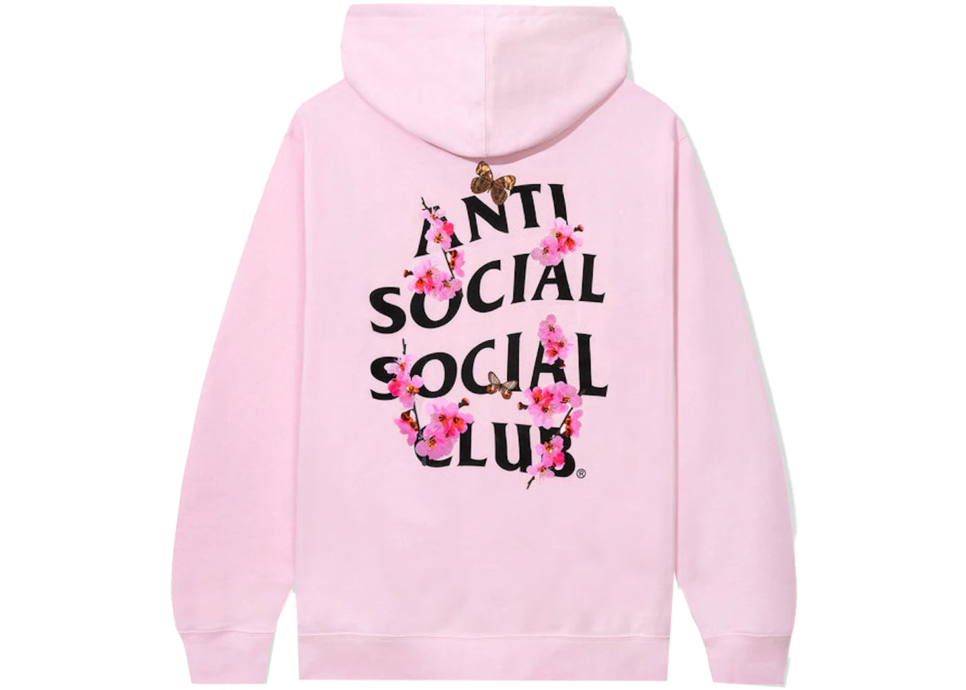 Anti Social Social Club Kkotch Hoodie Pink - vue secondaire A