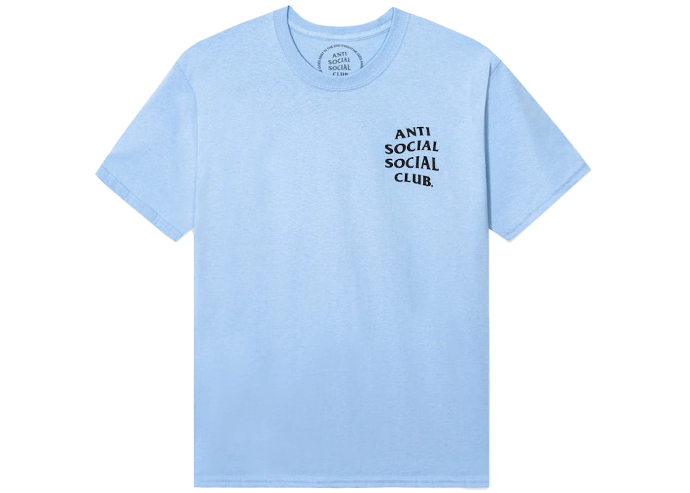 Anti Social Social Club Kkotch Tee Blue - vue secondaire B