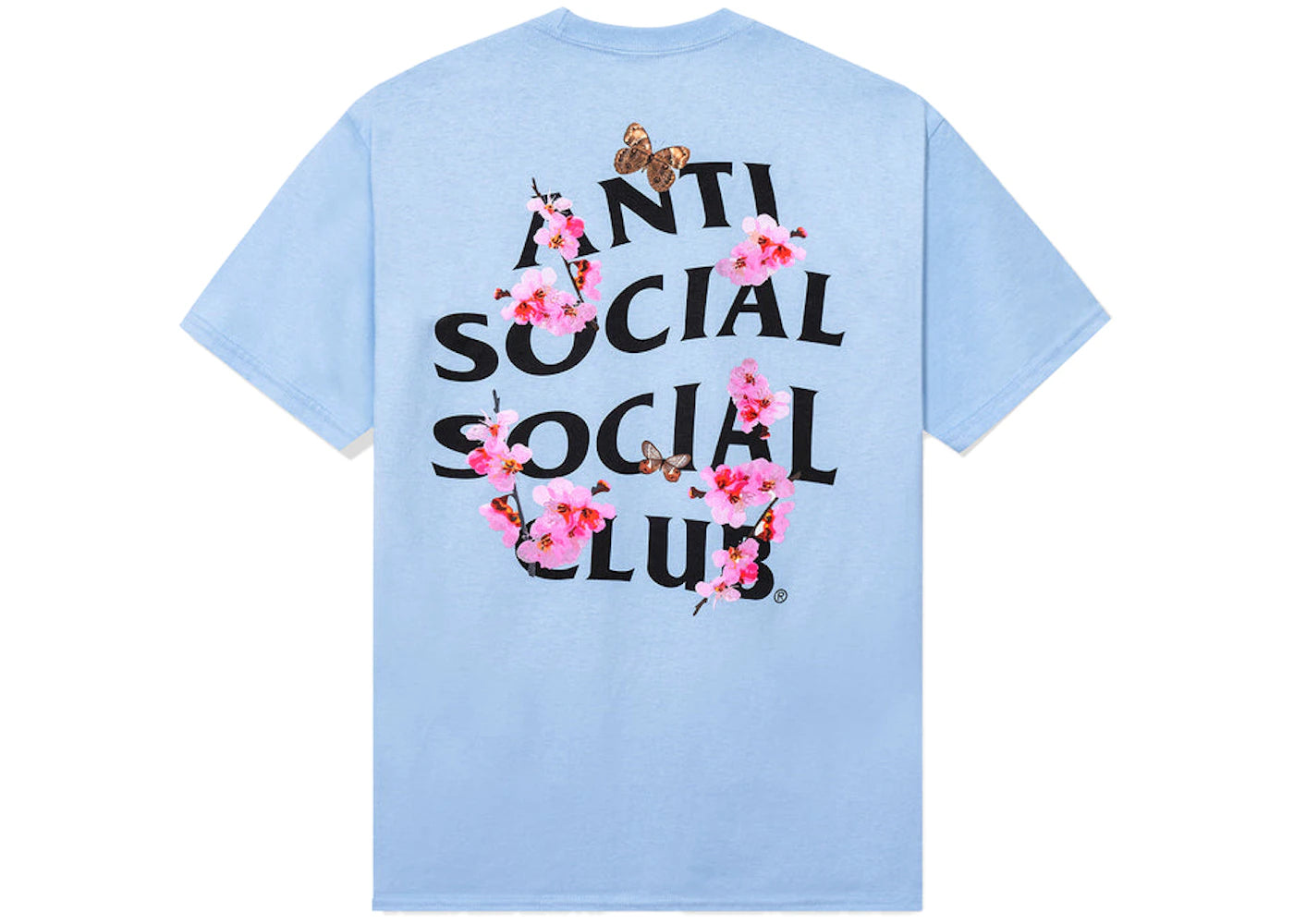 Anti Social Social Club Kkotch Tee Blue - vue secondaire A