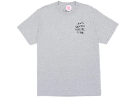 Anti Social Social Club Kkotch Tee Grey - vue 360