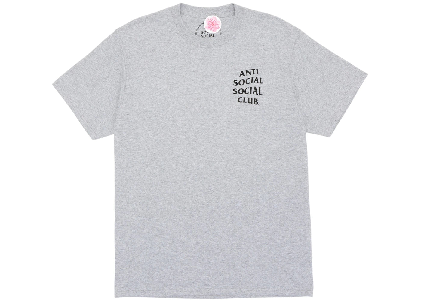 Anti Social Social Club Kkotch Tee Grey - vue secondaire A