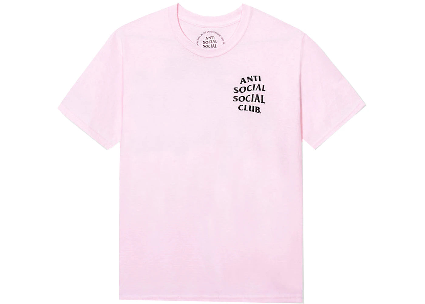 Anti Social Social Club Kkotch Tee Pink - vue secondaire B