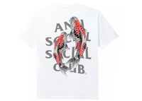 Anti Social Social Club Koi Garden 3M Reflective Tee White
