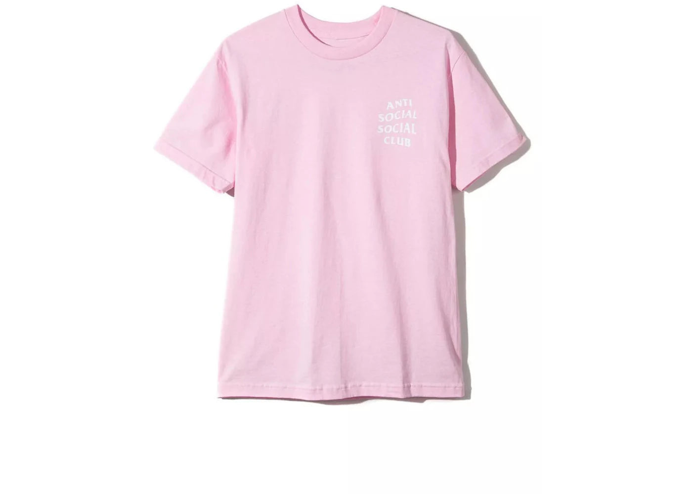Anti Social Social Club Logo 2 T-shirt Pink - vue secondaire B