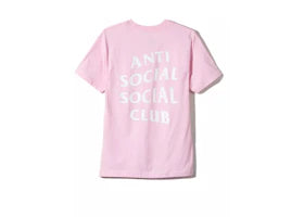Anti Social Social Club Logo 2 T-shirt Pink - vue 360
