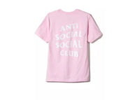 Anti Social Social Club Logo 2 T-shirt Pink