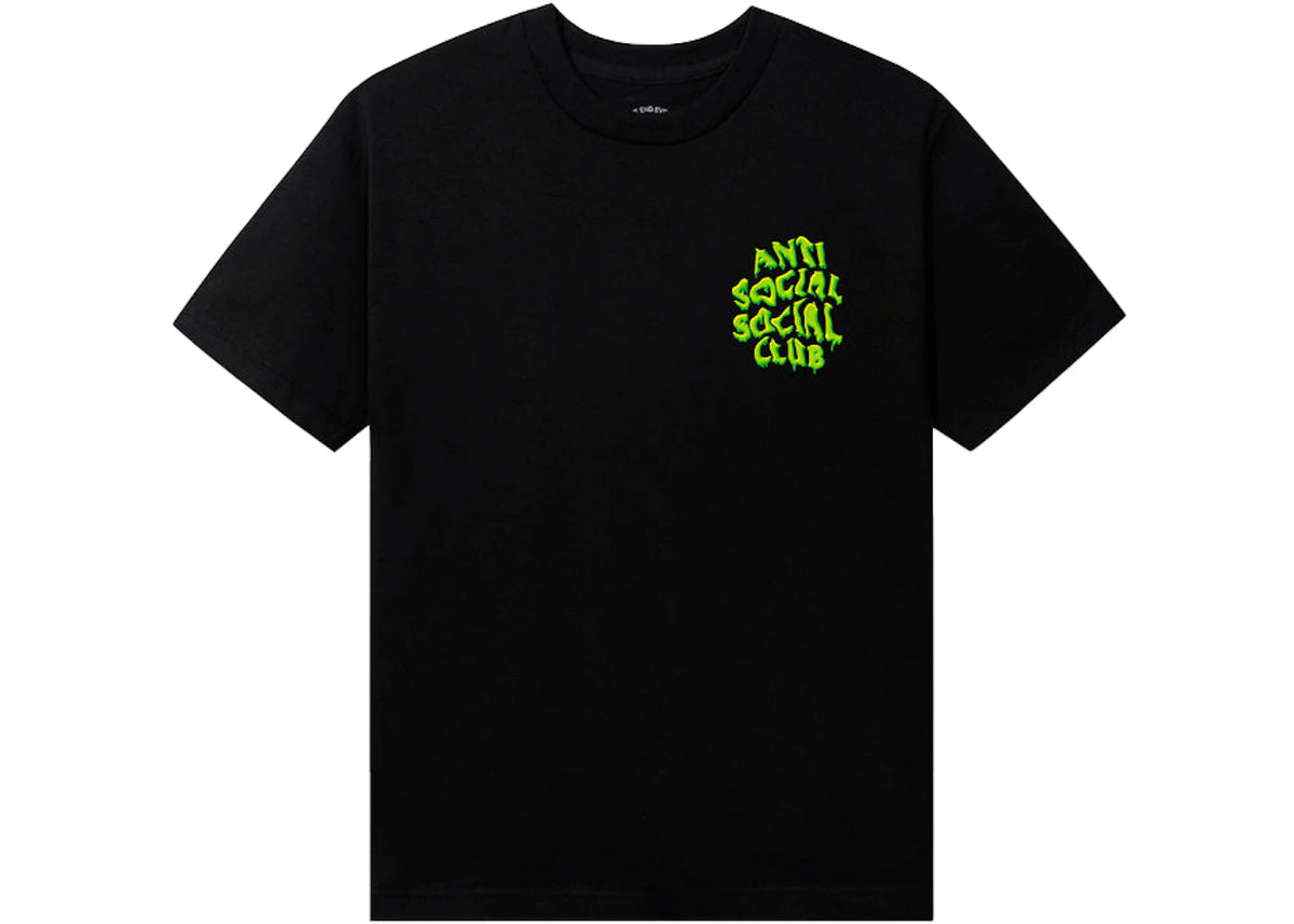 Anti Social Social Club Melt Away Tee Black - vue secondaire B