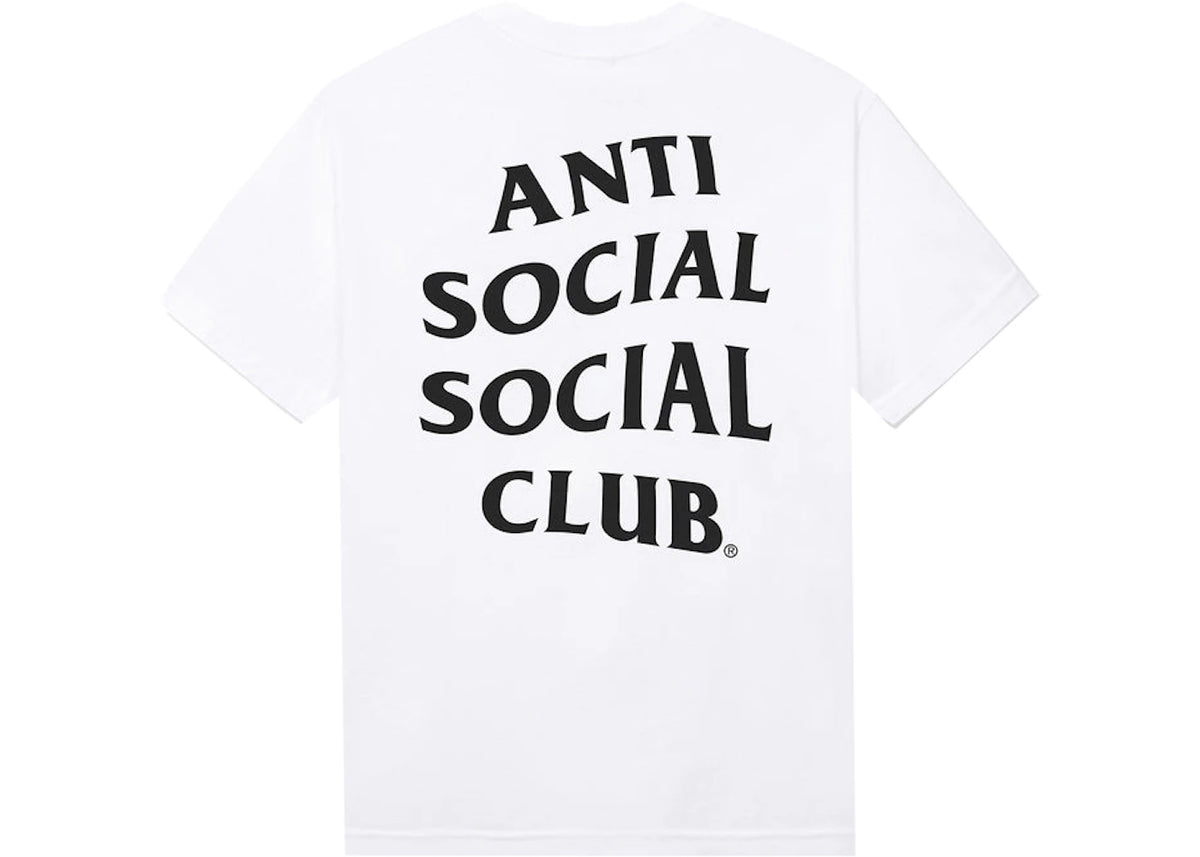 Anti Social Social Club Mind Game Tee White - vue secondaire A