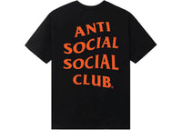 Anti Social Social Club Mind Games Tee Black/Orange