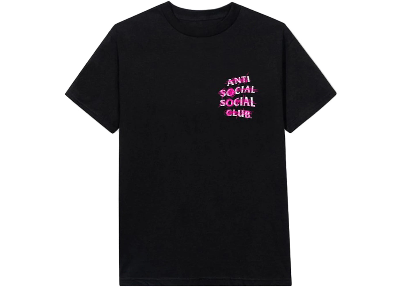 Anti Social Social Club Nevermind T-shirt Black - vue secondaire B