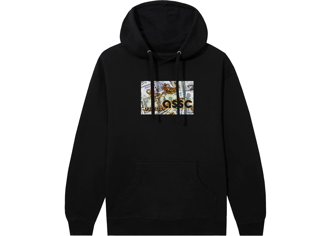 Anti Social Social Club Nonchalant Hoodie Black - vue 360