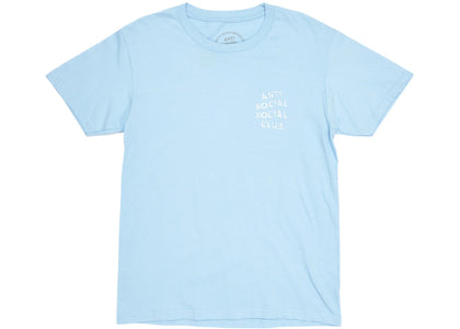 Anti Social Social Club Partly Cloudy T-shirt Blue - authentic Anti Social Social Club apparel