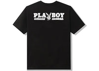 Anti Social Social Club Playboy Checkered T-shirt Black