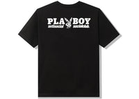 Anti Social Social Club Playboy Checkered T-shirt Black