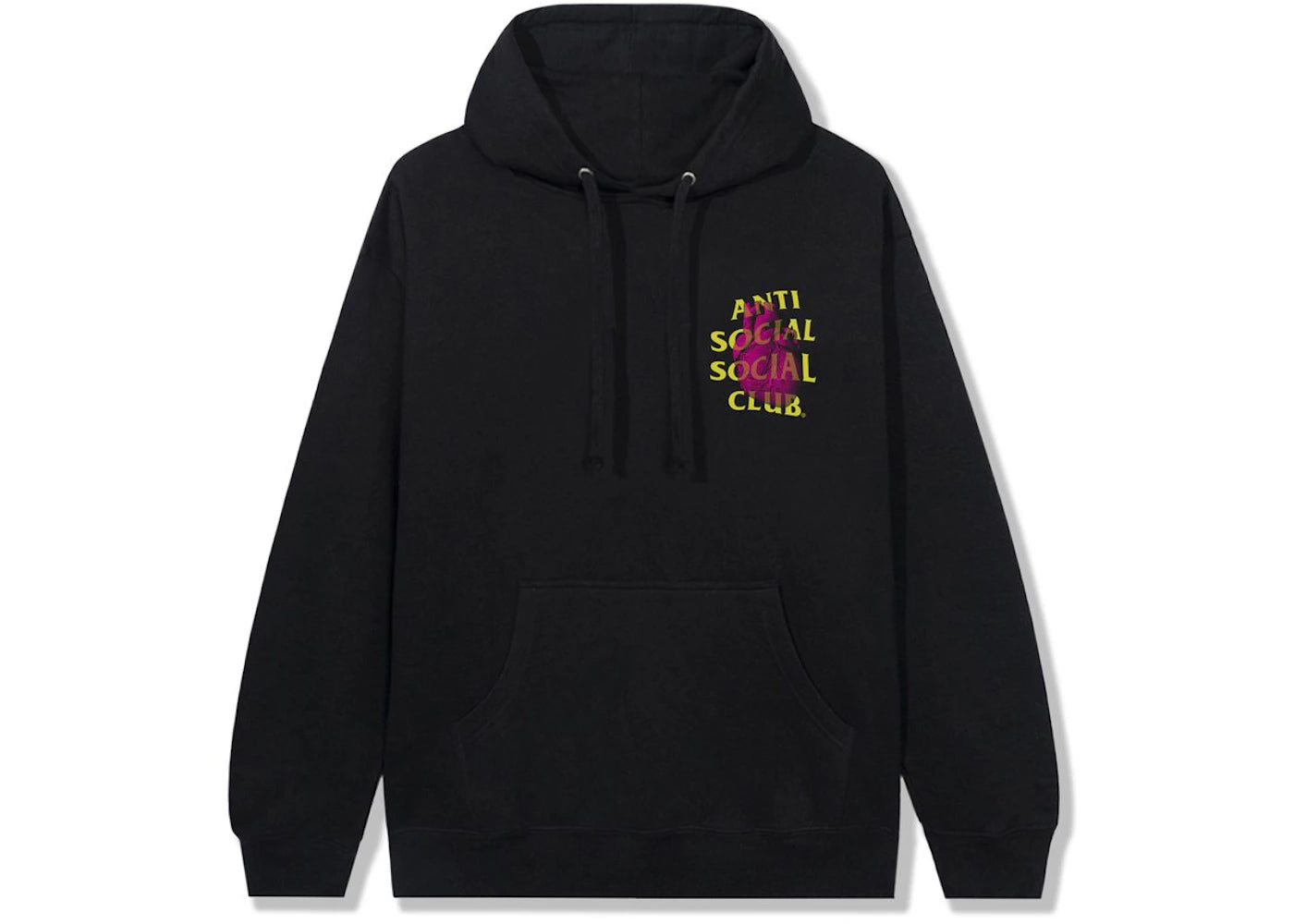 Anti Social Social Club Pulse Check Hoodie Black - vue secondaire B